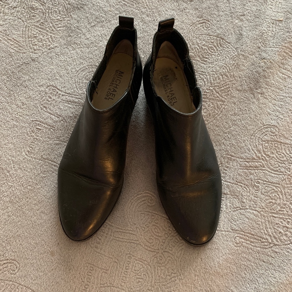 Michael Kors leather ankle boot